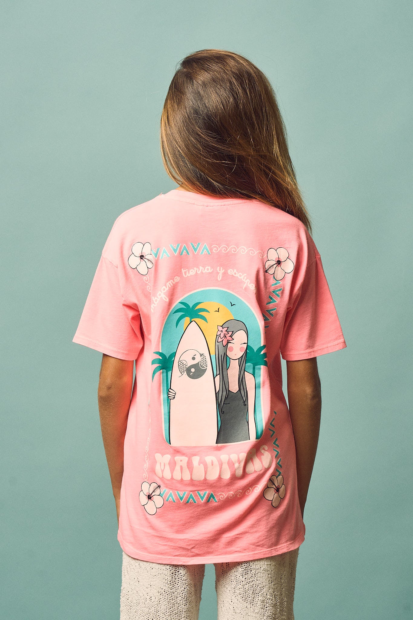 CAMISETA SURF NIÑA